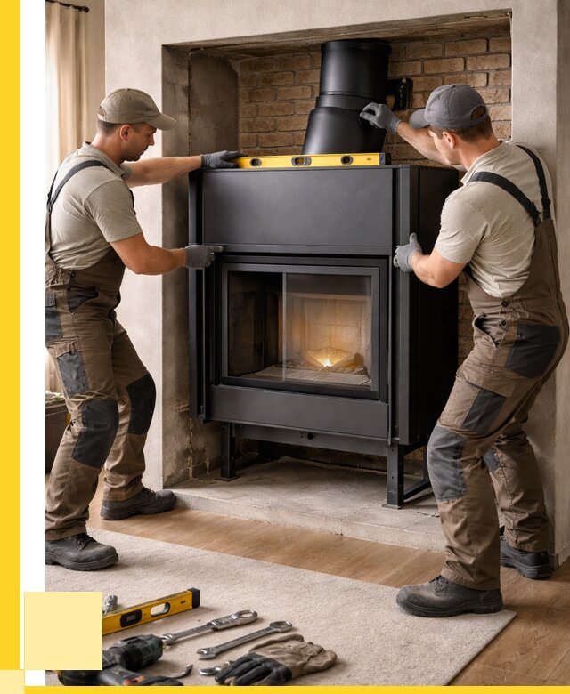 Установка каминных топок в Невинномысске под ключ от 18412 р. | ЭриданНвн