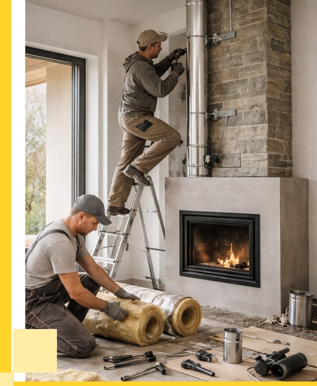 Монтаж дымоходов для каминов в Невинномысске от 15344 р. ЭриданНвн