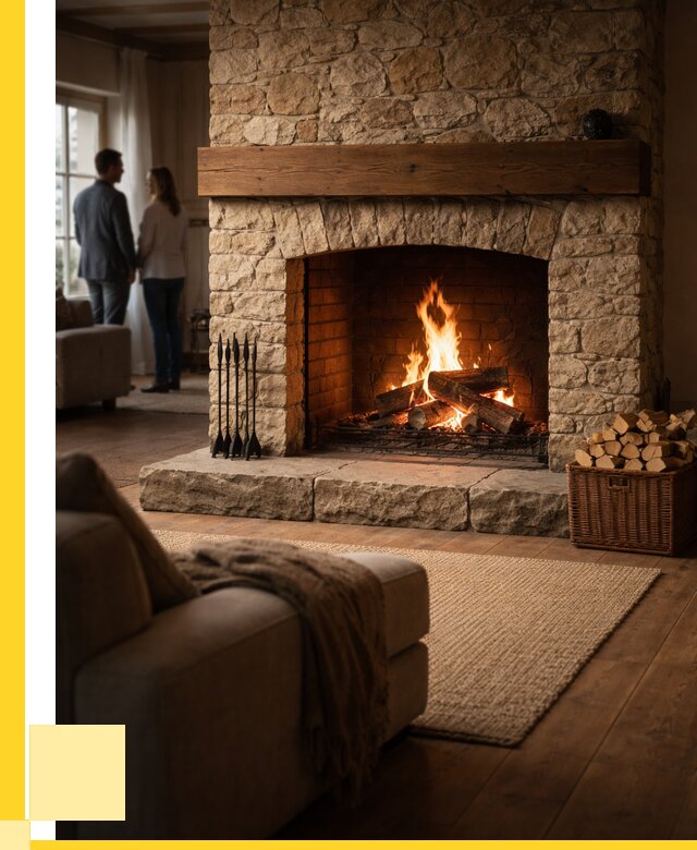 Открытые камины под ключ в Невинномысске от 153435 р. ЭриданНвн