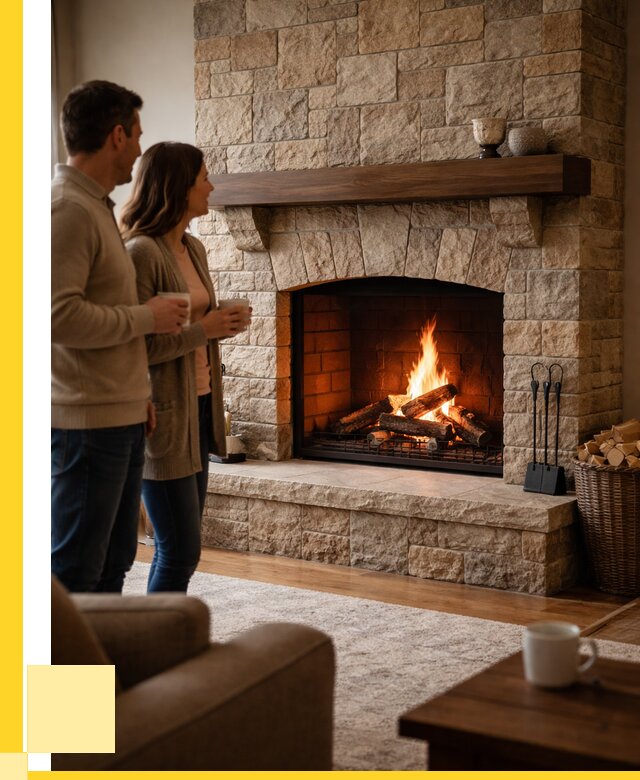 Каменные камины на заказ в Невинномысске от 184122 р. | ЭриданНвн