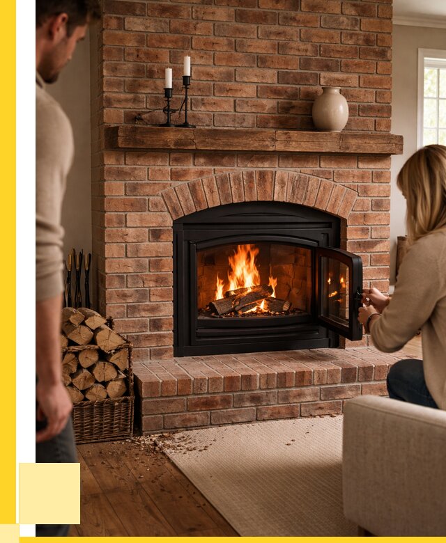 Кирпичные камины под ключ в Невинномысске от 153435 р. | ЭриданНвн