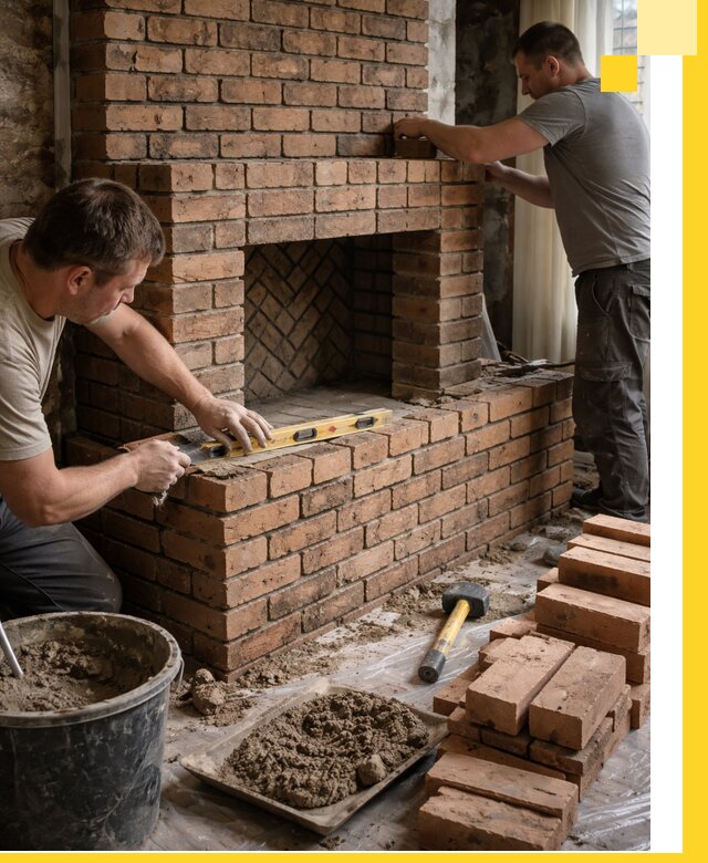 Изготовление и установка кирпичных каминов в Невинномысске