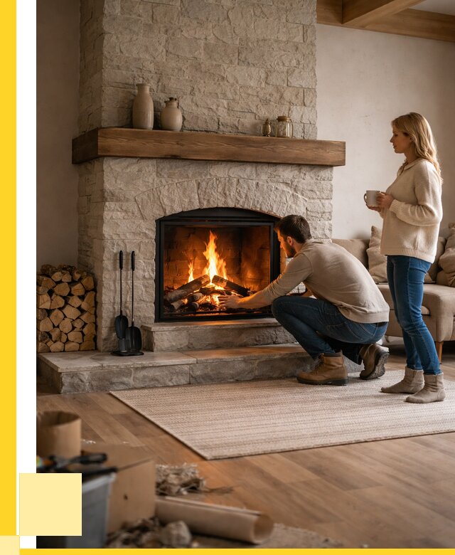 Камины для загородного дома в Невинномысске от 358015 р., ЭриданНвн