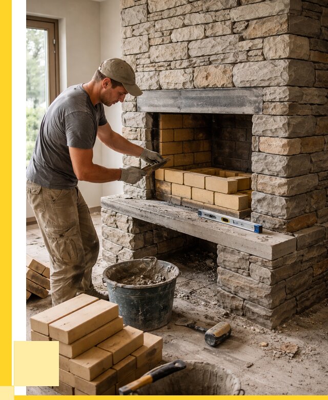 Кладка каминов и камина в Невинномысске от 25573 р. ЭриданНвн