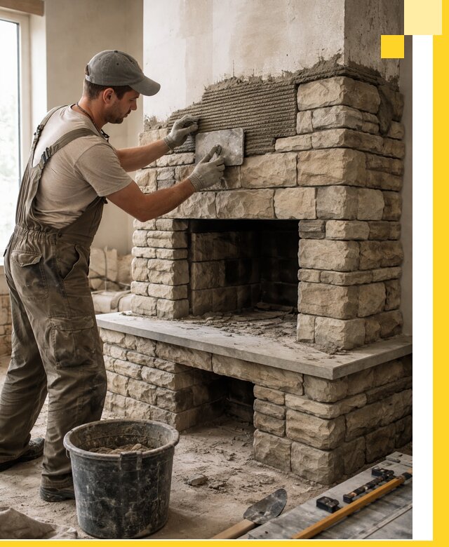 Строительство каминов под ключ в Невинномысске от проектирования до монтажа