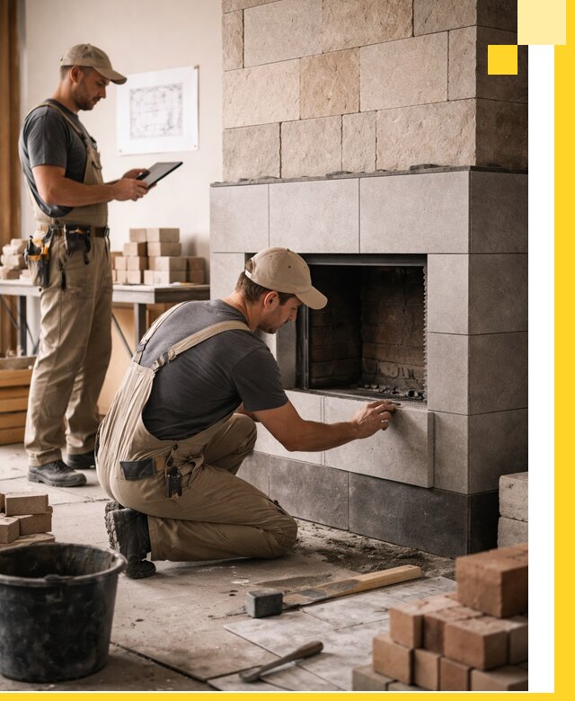 Индивидуальные проекты каминов и каминных систем в Невинномысске