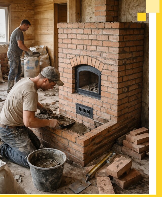 Профессиональное строительство печей в Невинномысске под ключ