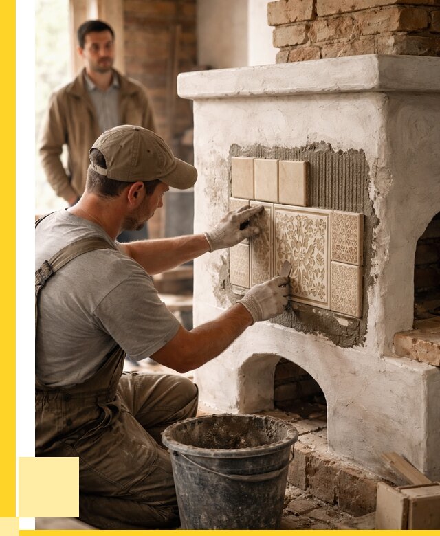 Отделка печей и банных печей в Невинномысске от 35802 р. | ЭриданНвн