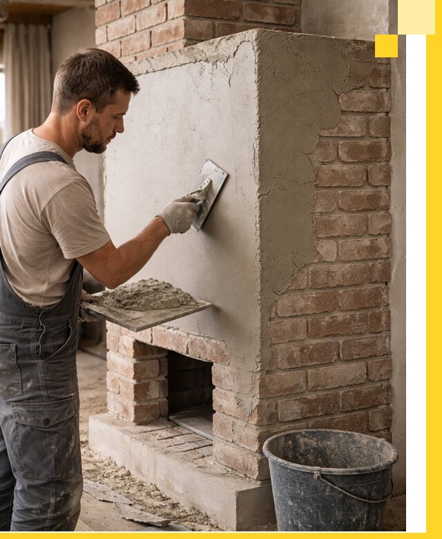 Отделка печей и облицовка каминов в Невинномысске под ключ