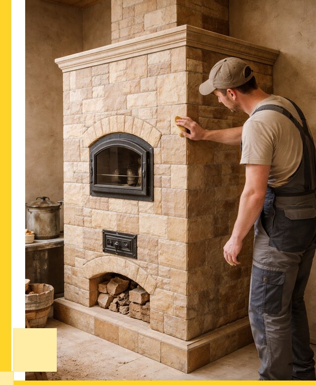 Облицовка печей в Невинномысске от 4603 р. под ключ | ЭриданНвн