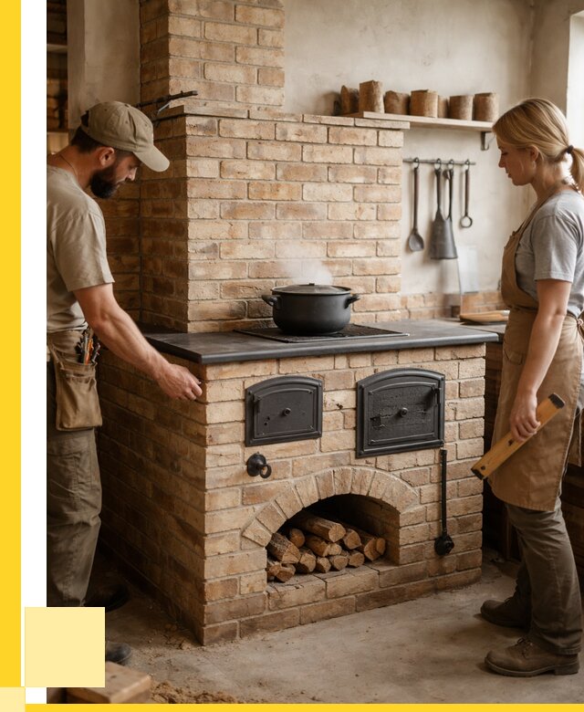 Варочно отопительные печи в Невинномысске от 92061 р. | ЭриданНвн