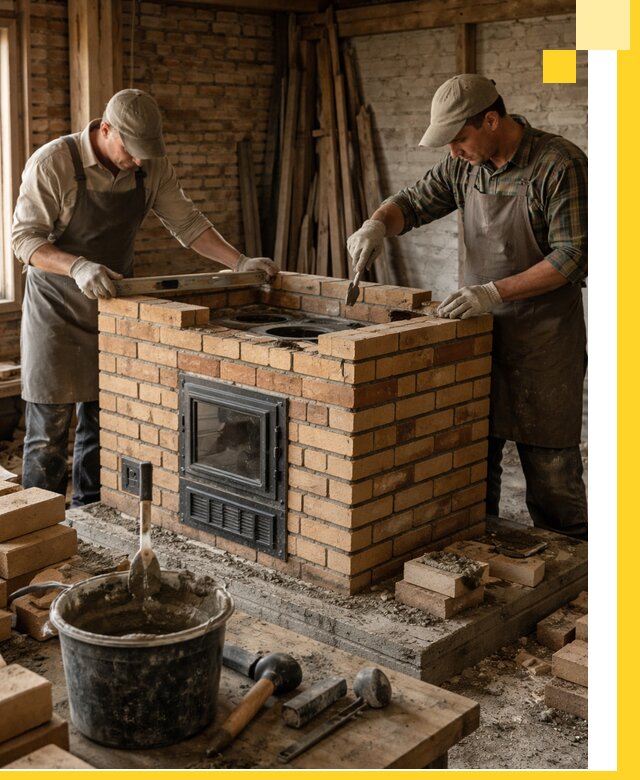 Изготовление и установка варочных печей под ключ в Невинномысске