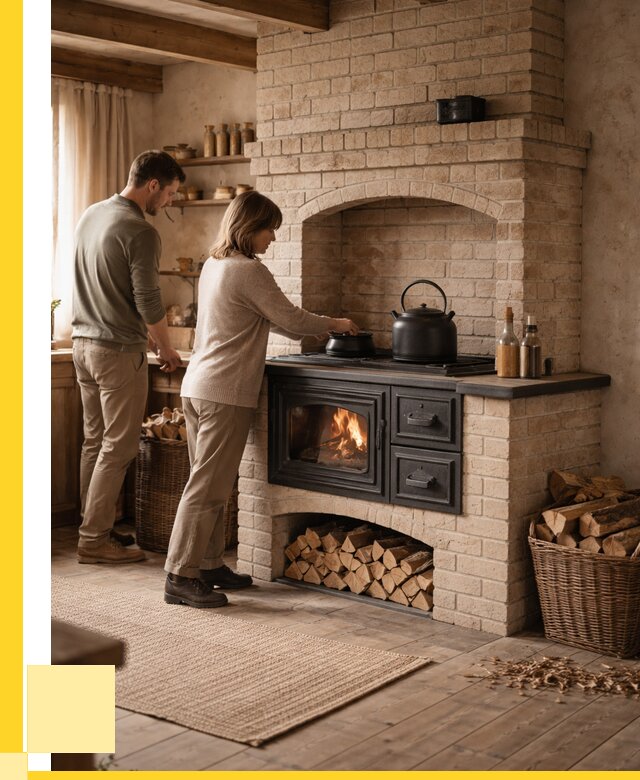 Печи с плитой в Невинномысске от 46031 р. | ЭриданНвн — кирпичная печь