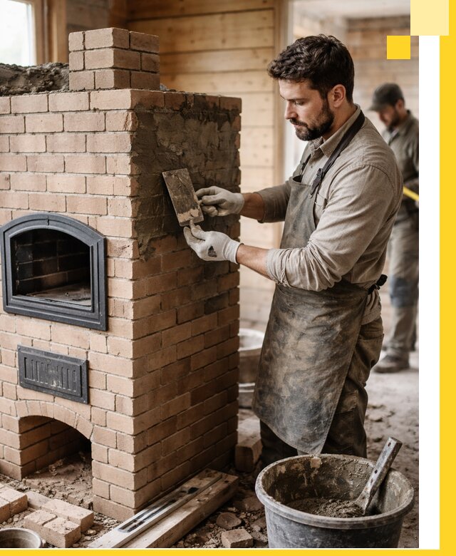 Изготовление и установка печей-шведок под ключ в Невинномысске