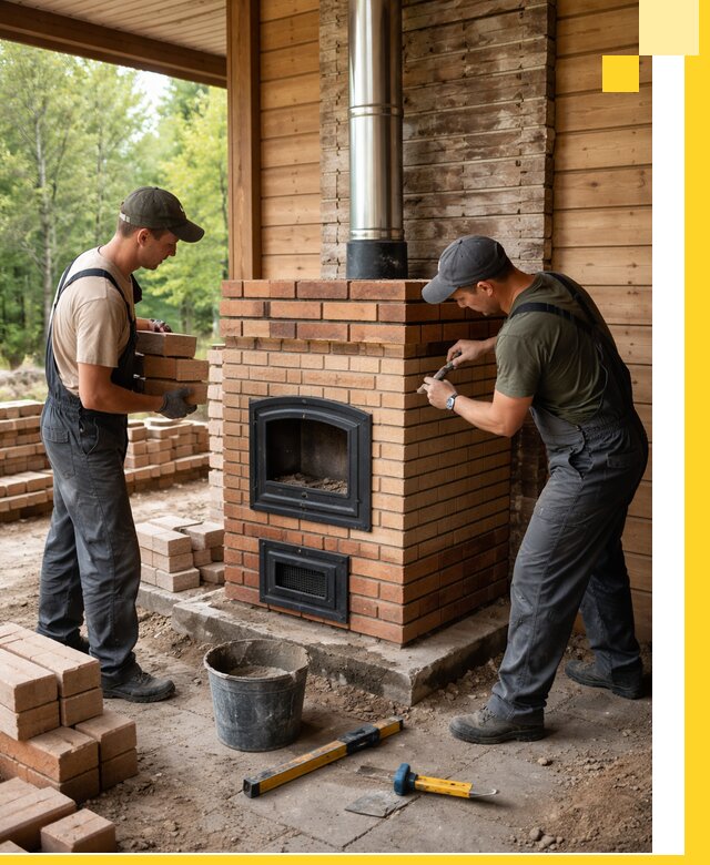 Производство и установка дачных печей под ключ в Невинномысске