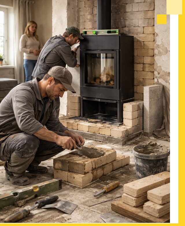 Печи и камины под ключ: проект, установка в Невинномысске