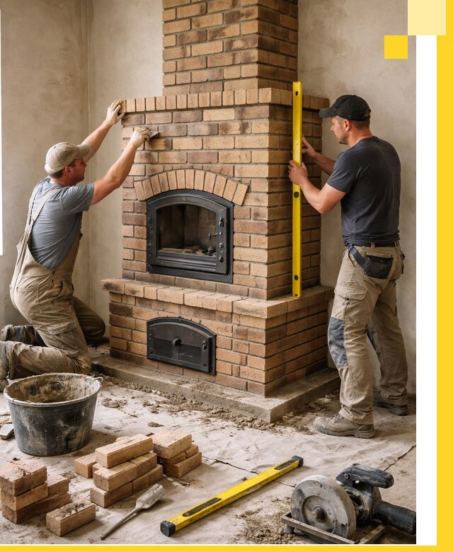 Продажа и установка печей и каминов для дома под ключ в Невинномысске