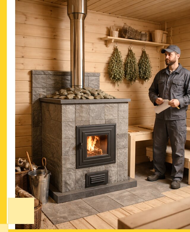 Печи для бани под ключ в Невинномысске от 122748 р. | ЭриданНвн