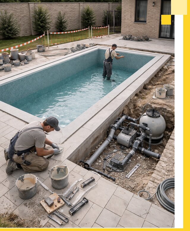 Строительство бассейнов под ключ в Невинномысске: проекты и монтаж