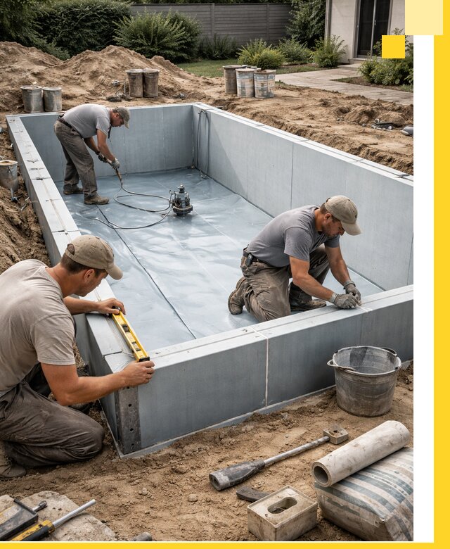 Профессиональный монтаж бассейнов под ключ в Невинномысске с гарантией