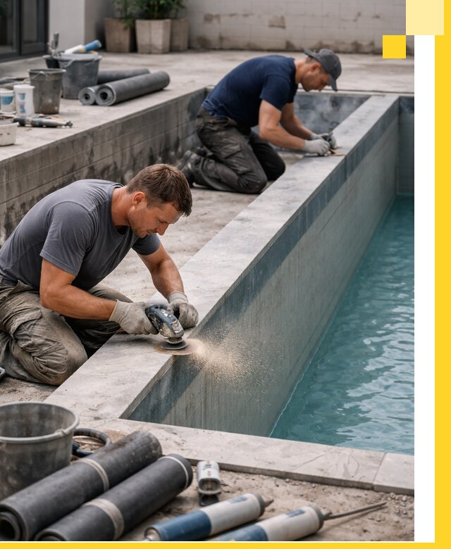 Профессиональный ремонт бассейнов под ключ в Невинномысске