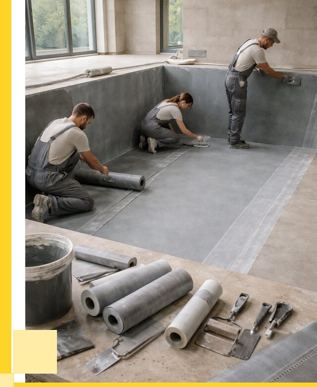 Гидроизоляция бассейнов в Невинномысске от 2046 р., ЭриданНвн