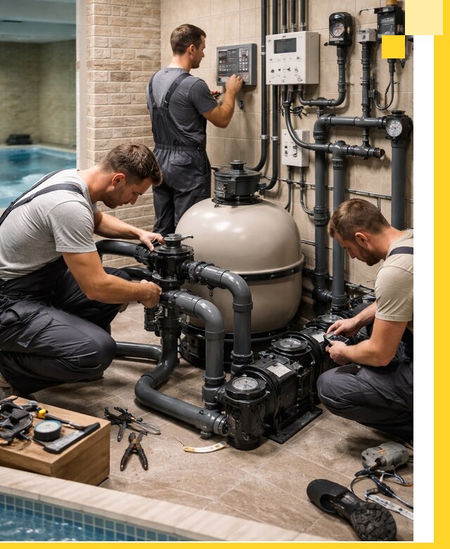 Комплексное оборудование для бассейнов под ключ в Невинномысске