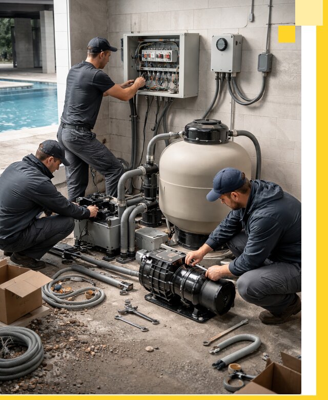 Профессиональный монтаж оборудования для бассейнов в Невинномысске