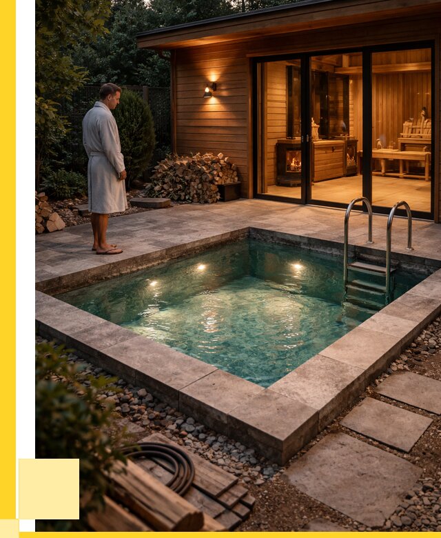 Бани с бассейном под ключ в Невинномысске от 97176 р. | ЭриданНвн