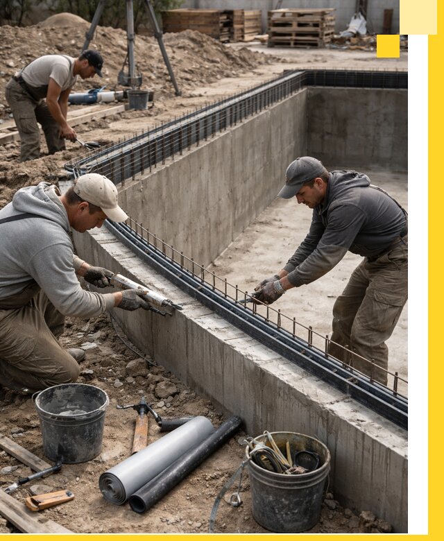 Качественный монтаж чаши бассейна в Невинномысске под ключ с гарантией