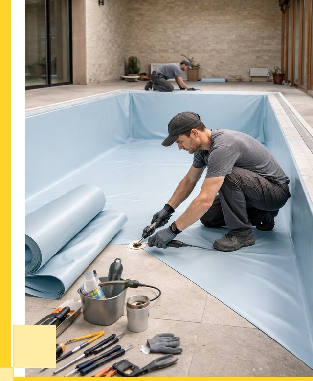 Пленка ПВХ для бассейнов в Невинномысске от 2557 р. | ЭриданНвн