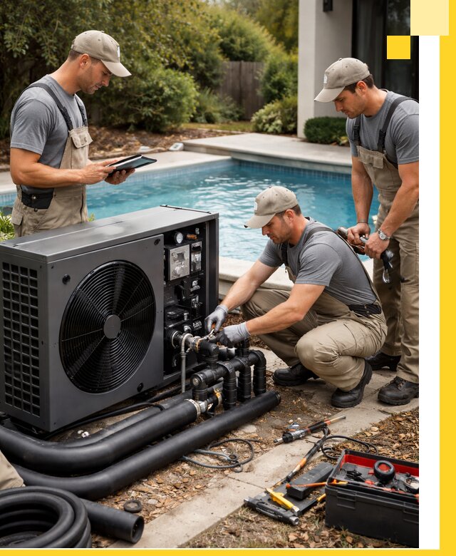 Проектирование и установка тепловых насосов для бассейнов в Невинномысске