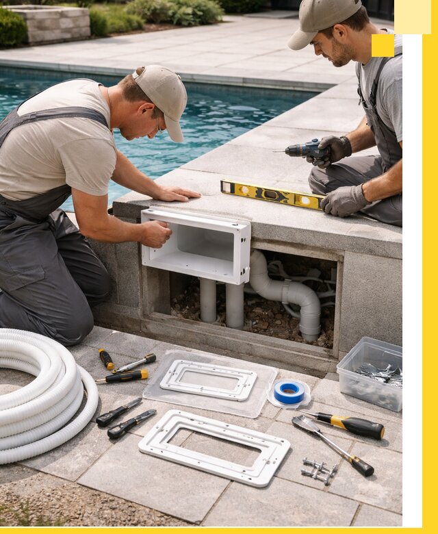 Поставка и установка скиммеров для бассейнов в Невинномысске