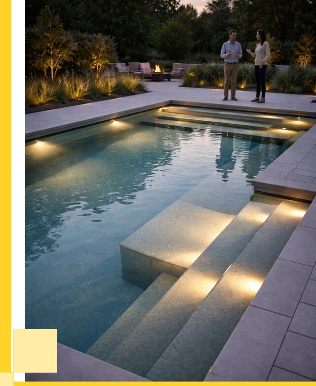 Освещение бассейнов в Невинномысске под ключ от 25573 р. | ЭриданНвн