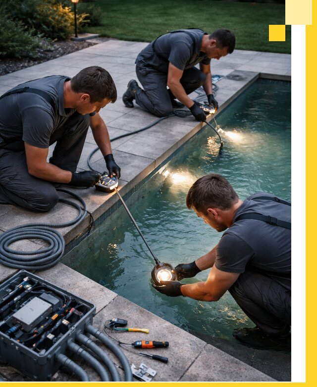 Профессиональное освещение бассейнов в Невинномысске: дизайн и монтаж