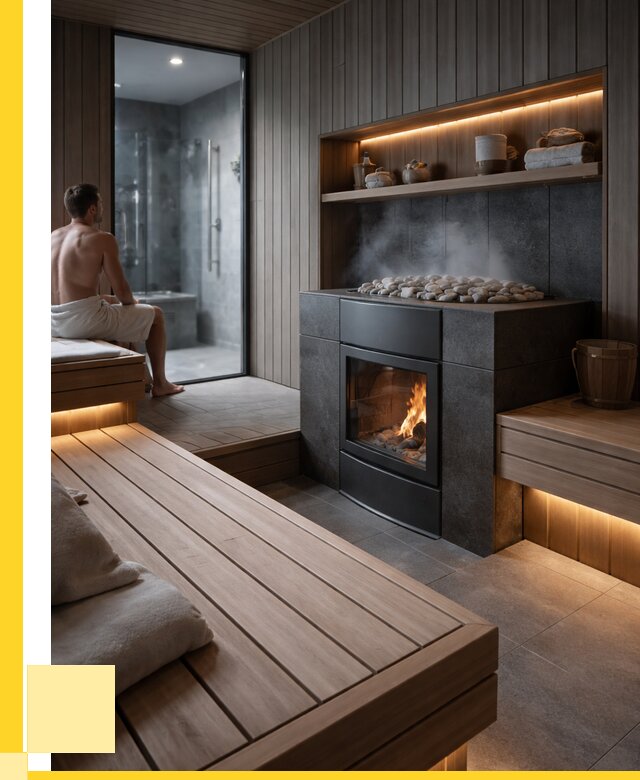 Проект сауны в частном доме в Невинномысске от 35802 р. | ЭриданНвн