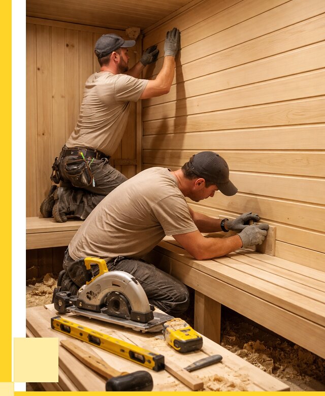 Обшивка саун вагонкой в Невинномысске от 2557 р. | ЭриданНвн