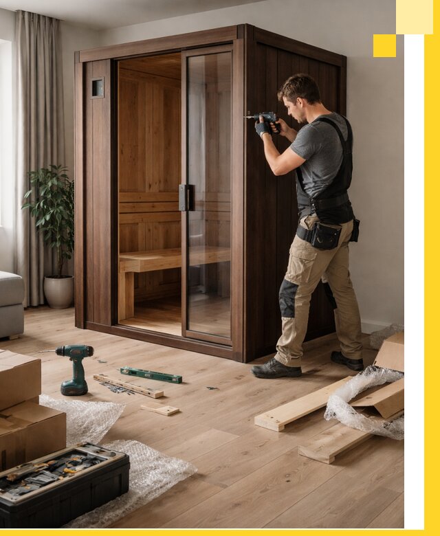 Установка и производство мини саун под ключ в Невинномысске