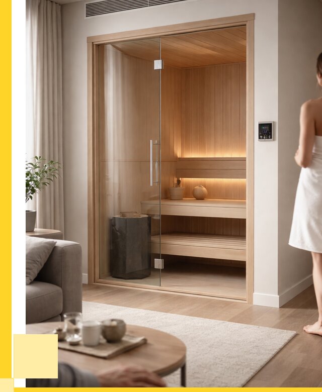 Сауна в квартире под ключ в Невинномысске от 122748 р. ЭриданНвн