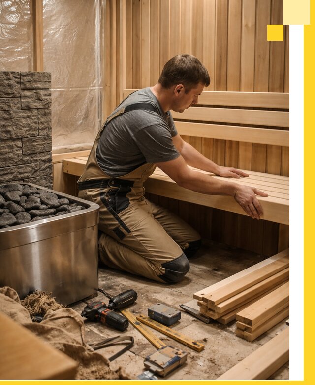 Сауны для дома под ключ с проектированием и монтажом в Невинномысске