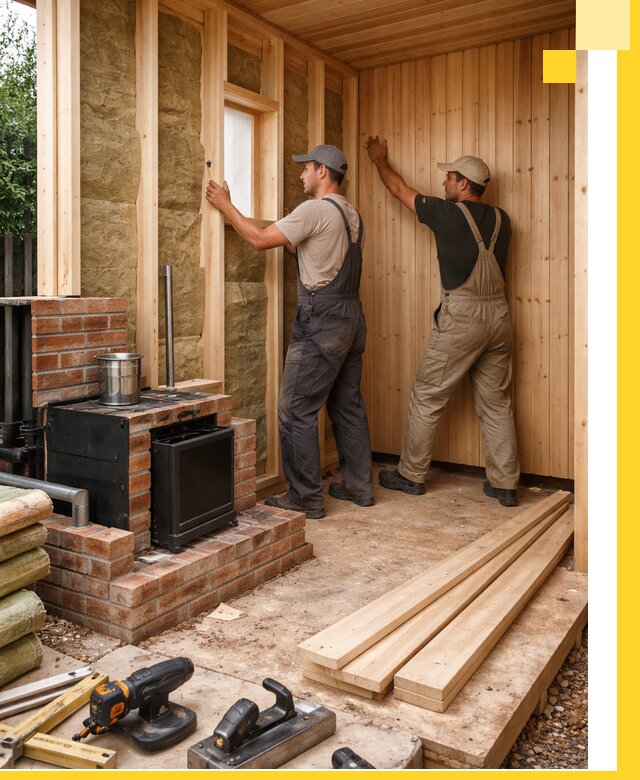 Строительство и установка дачных саун под ключ в Невинномысске