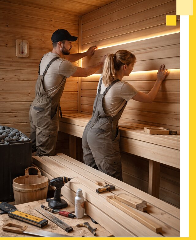 Дизайн саун и бань под ключ с индивидуальным проектом в Невинномысске