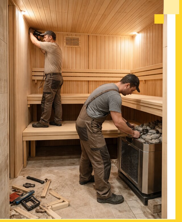 Купить сауну под ключ в Невинномысске с монтажом и гарантией