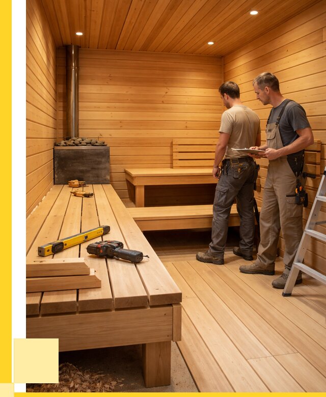 Отделка бань и саун в Невинномысске по цене от 4603 р. | ЭриданНвн