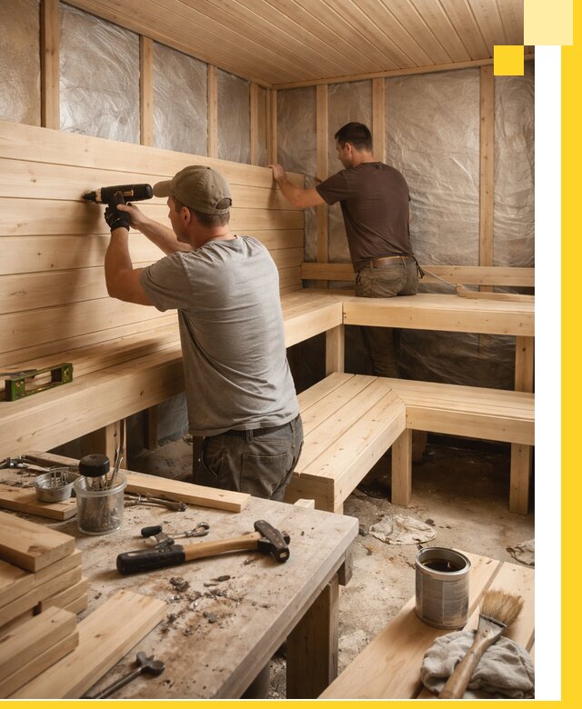 Профессиональная отделка бань и саун под ключ в Невинномысске