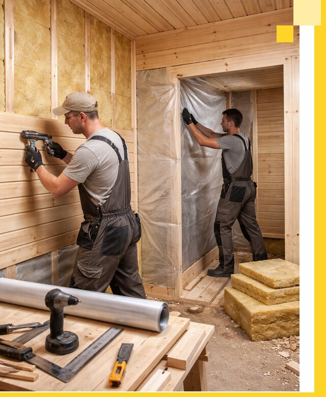 Бани под ключ в Невинномысске с проектом и полным монтажом