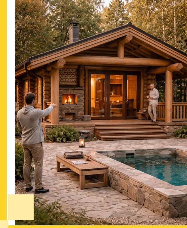 Проекты бань и хамам в Невинномысске от 25573 р. | ЭриданНвн