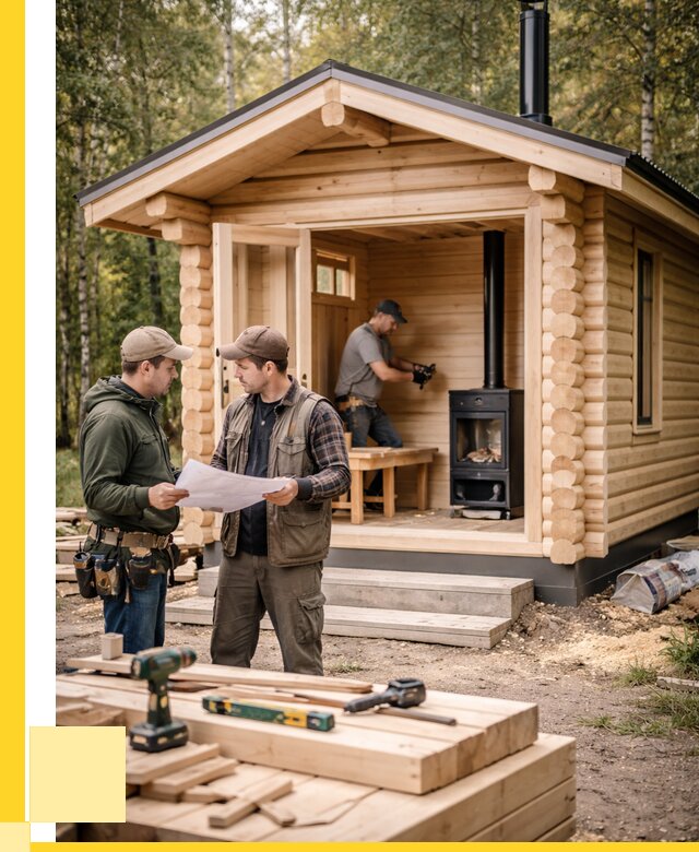 Монтаж бань под ключ в Невинномысске — от 204580 р. | ЭриданНвн