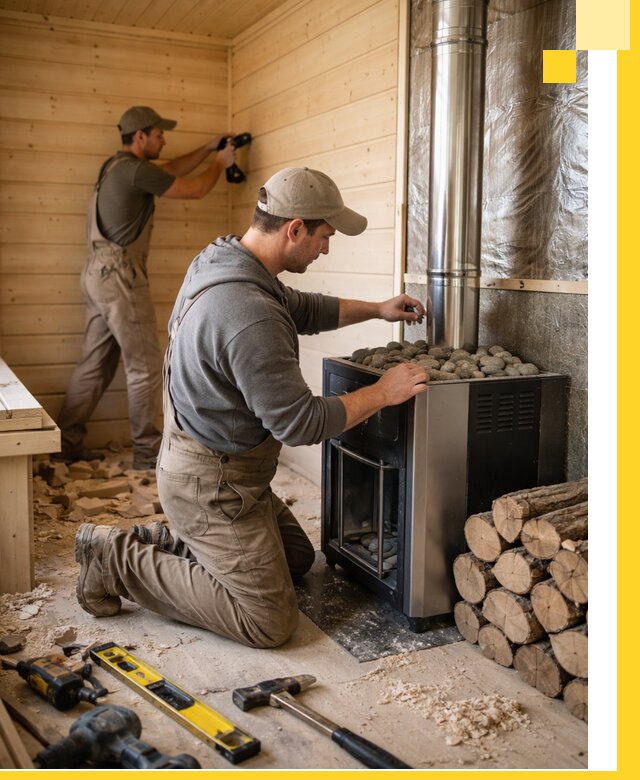 Строительство деревянных бань под ключ в Невинномысске проекты и монтаж