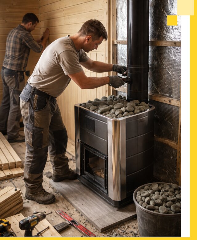 Проектирование и строительство парилок для бани в Невинномысске под ключ